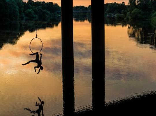 genrebild dans cirkus